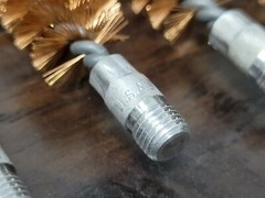 Lot of 5: U.S.A Made Bronze 20 Gauge Bore Brushes – 5/16×27