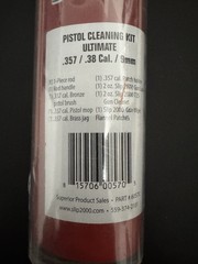 Slip 2000 Pistol Cleaning Kit .357/.38 Cal/9mm Deep Cleaning & Lubrication Set