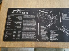 TekMat Clean Mat 12″x35.5″ Neoprene Rubber Black Mat See All Pics And Descriptio