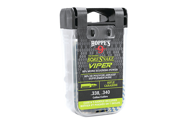 Hoppes Viper Boresnake Barrel Clean .338/.340 Caliber 24017VD FAST FREE SHIPPING