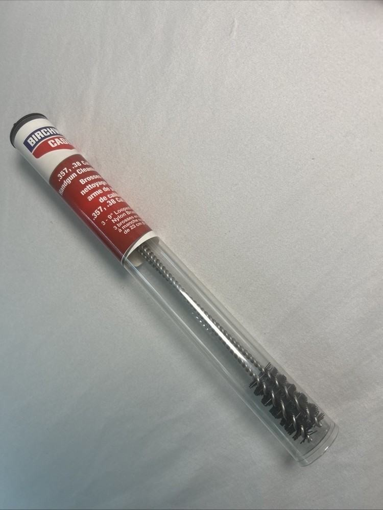 Birchwood Casey Nylon 9mm/.38/.357 Caliber Looped Pistol Brush 3 Pk BC41210 H9