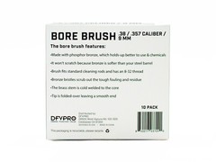 .38/.357/9mm Phosphor Bronze Bore Brushes 10 Pack