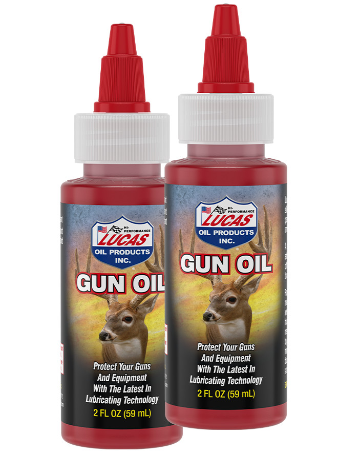 2 Count Lucas Oil 10006 The Original Gun Oil, 2 Ounce Bottle