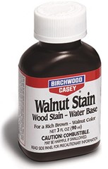 Birchwood Casey – Walnut Wood Stain, Water Base, 3 oz. Bottle