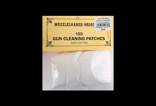 MuzzleLoader Originals 100 Patches 2.5″ Cotton Brushed Flannel 11335 FAST SHIP