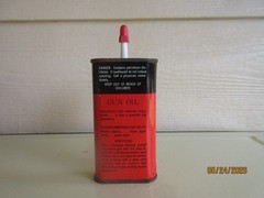 Vintage Sears Roebuck Handy Oiler Gun Oil 3 oz Tin Can Collectible USA