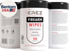 Gun Cleaning Supplies: 120 Gun Cleaning Wipes, 5″X7″ CLP Gun Cleaner Lubricant –
