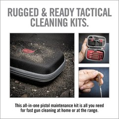 Handgun Cleaning Kit All-in-One 13 Piece Pistol Cleaning Kit W/ Cleaning Rod