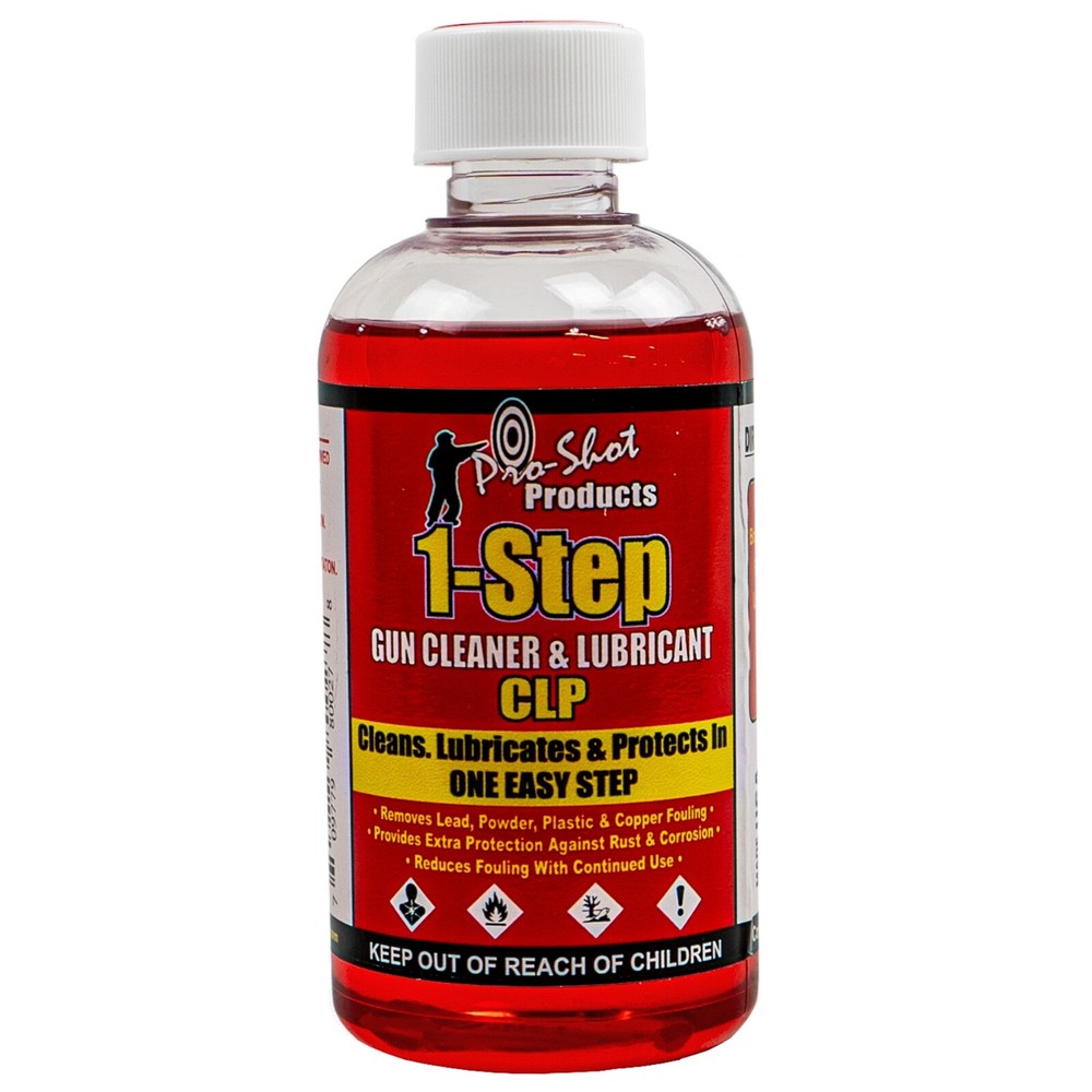 Pro-Shot Products 1-Step CLP Liquid, 8oz Plastic Bottle 1STEP-8