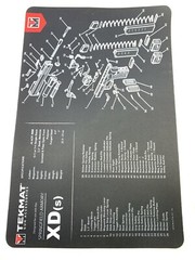 Tek Mat Springfield .45 ACP 9MM XD(s) Armory Gun Cleaning Bench Mat Mouse Pad
