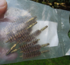 USGI Military 9mm .38 Cal Bore Brush Beretta M9 Small Arms Brass NOS 10 Pack USA