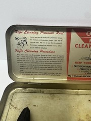 Vintage Outers Gunslick metal Rifle Cleaning Kit box only