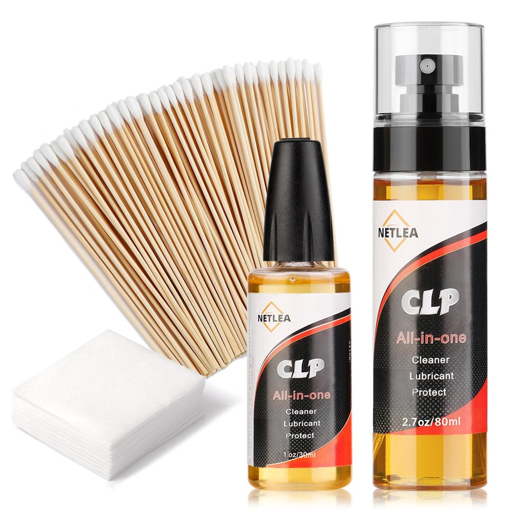 NetLea 3.7oz/110ml CLP Gun Cleaning Oil Needle Oiler & Cleaner and Oil…