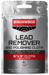 Birchwood Casey Lead Remover/Polishing Cloth 6 X 9 Inch Rust Resistant 31002