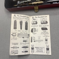 Vintage Outers Gunslick Pistol & Revolver Cleaning Kit .22 Cal Complete Unused