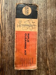 Vintage Sears Roebuck and Co Rifle Cleaning Kit No. 2145 for 30 Caliber Rifle