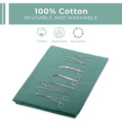 Avalon Towels Surgical Huck Towels Pack Of 24 Size 17X26 Inches 100 Cotton