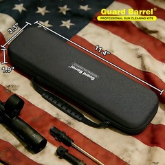 Universal Gun Cleaning Kit for .22 .223 5.56mm Rifle & Pistol – Oil, Snake, Brus