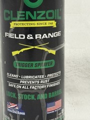 Clenzoil 2724 Field & Range Solution Trigger 8oz Green Black Clear Deep Cleaning