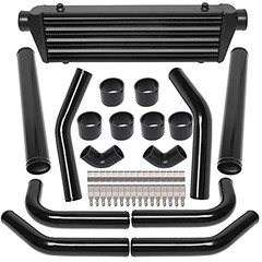 28″ x 7″ x 2.5″ Universal Intercooler Kit with Intercooler + 2.5″ 8pcs Bent