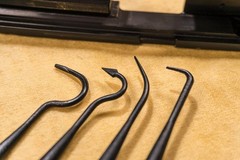 High-Strength Gun Cleaning Picks Set of 4 – Curved Ends for Precision Cleaning