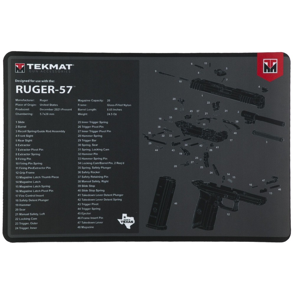 TekMat Original Gun Cleaning Mat – 17″ X 11″ – Ruger 57