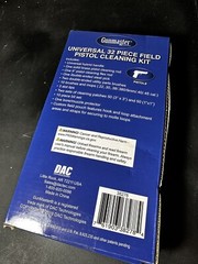 Gunmaster 32 Piece Universal Pistol Field Cleaning Kit 38278 NEW (z47)