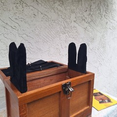 Outer Universal Wood Gun Cleaning Kit Box For Rifles Handguns Shotguns Complete