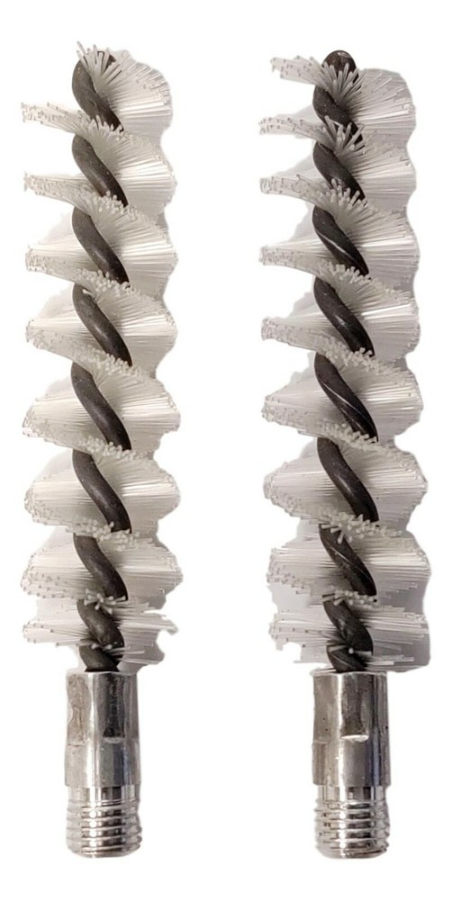 Lot of 2: U.S Made 28 Gauge Nylon Bore Brushes 5/16 x 27 Thread
