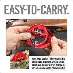 Real Avid Bore Boss Bore Snake Gun Cleaning System: Rapid Pull Through Barrel &