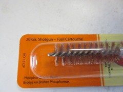 (10 PACK) 1312P Hoppe’s Phosphor Bronze Brush 20 Gauge Shotgun Cleaner