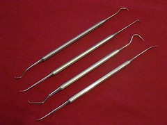 4 PIECE ARMORER STAINLESS STEEL GUN CLEANING PICK SET !!!!! GUNSMITHING