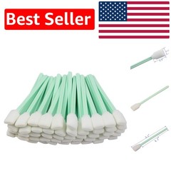 100 Lightweight Foam Cleaning Swabs – 5.1