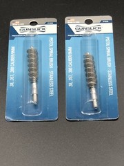 Gunslick Rifle Spiral Stainless Steel Brush .38, .357, .380 No.91935 – Lot of 2