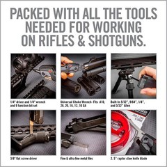 30 in 1 Gun Multitool Essential for Firearm Maintenance with Magnetic Storage