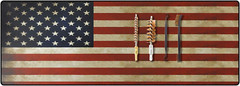 37 x 15.8 Gun Cleaning Mat Rifle Large of American Flag -4 mm Thick Non Sli…