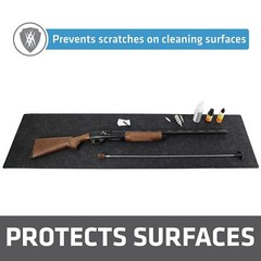 (Large (16″ x 59″) – Charcoal) – Drymate Gun Cleaning Pad, Premium Gun…