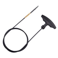 .177 Cal & .22 Cal Airgun Cleaning Kit with Cotton Mop Nylon Brushes Flex Cable