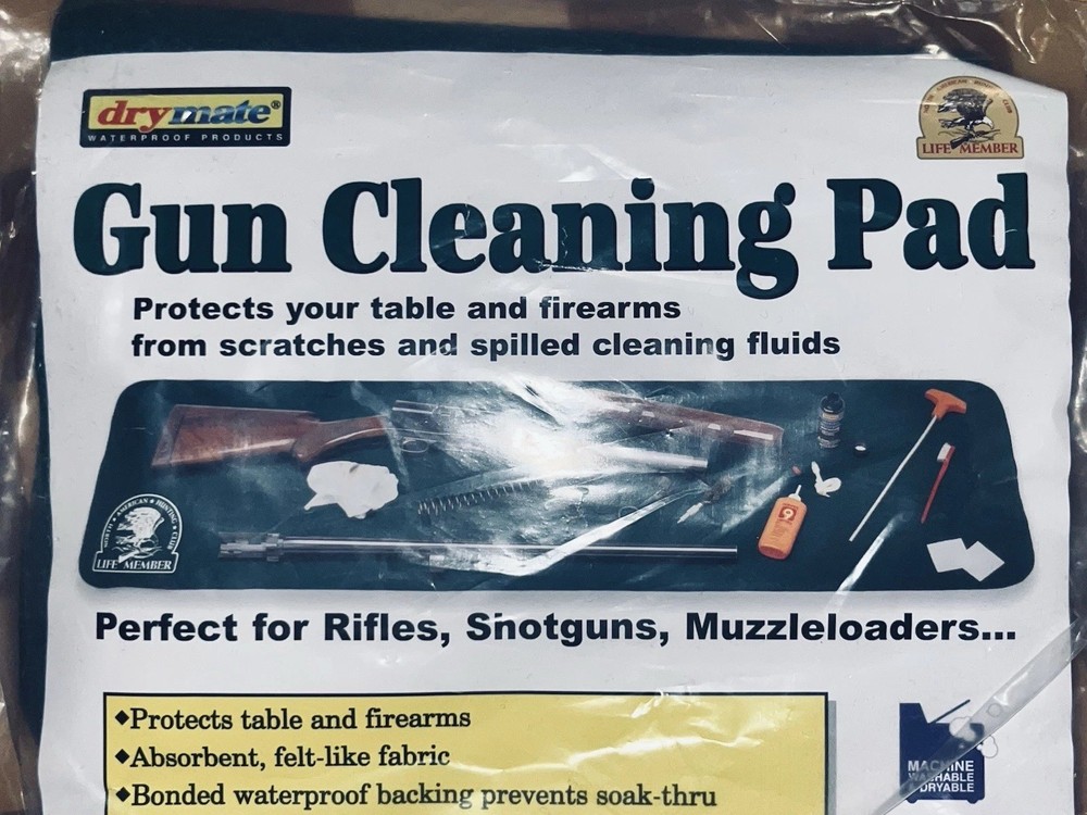 Dri-Mate Gun Cleaning Pad 16×54 Black Absorbent Waterproof Mat GPG 1654