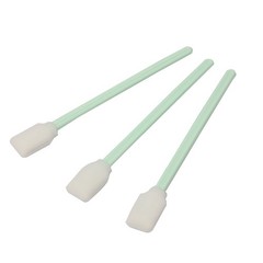 LOVEDAY 100pc 5.1″ Square Rectangle Foam Cleaning Swab Sticks for white