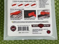 REAL AVID SMART BRUSHES Pack Of 8 With Integrated Scrapers