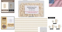 Soft Cotton Felt Pellets for .177 Caliber 300 Ct