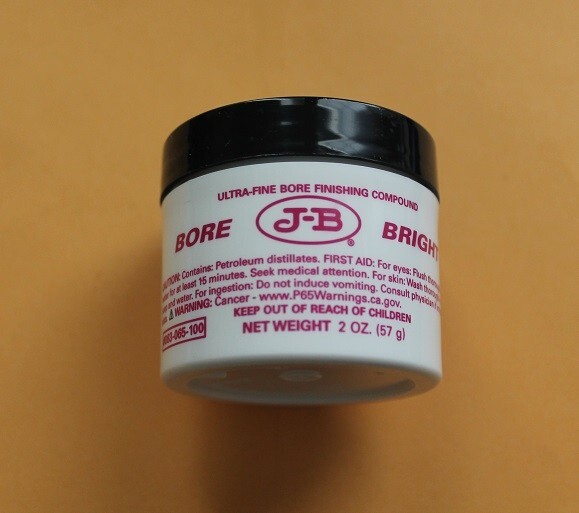 J-B Bore Bright Bore Finishing Compound 2 ounce jar Lot of 2 New unopened