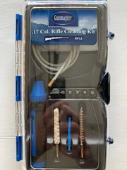 DAC GUNMASTER CLEANING KIT .17 CAL W/PULL Thru ROD & 6PC DRIVER BIT SET GM17LR