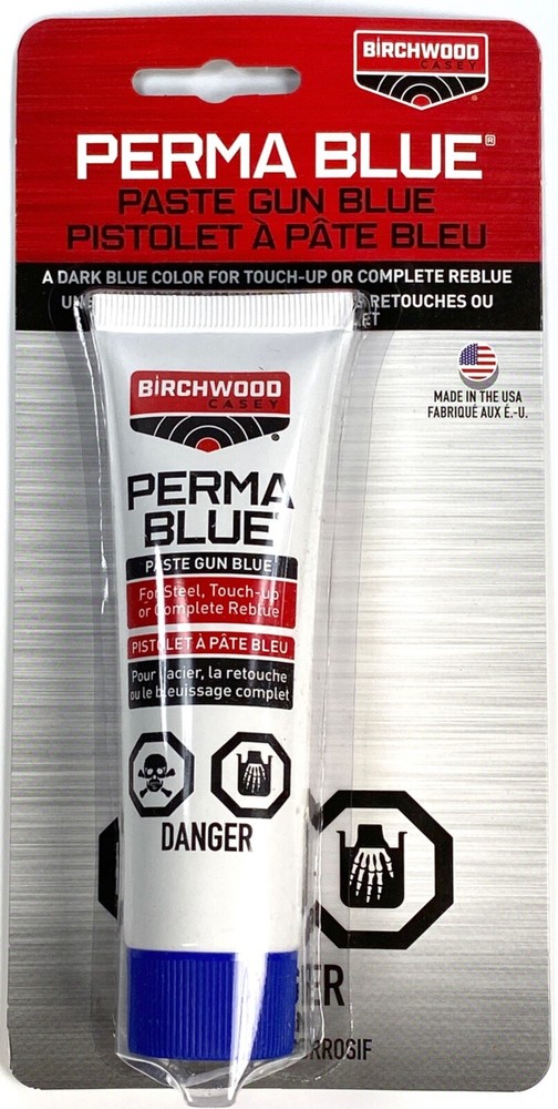Birchwood Casey Perma Blue Paste Tube Steel Touch up or Reblue- 2 oz. – 13322