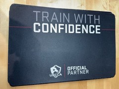 20 QTY USCCA “TRAIN WITH CONFIDENCE” Soft Mouse Pad Mat – 11 x 17 inch BLACK LOT