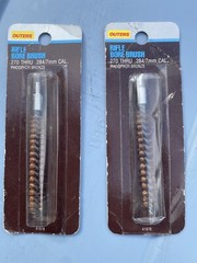 Outers Phosphor Bronze Rifle Gun Cleaning Bore Brush .270 thru .284 7mm Lot Of 2