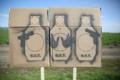 OST Compact Silhouette Kit Target Stencil paper cardboard targets
