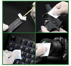 1500PCS Gun Cleaning Patches – 2″x2″ Lint-Free Cloths for All Firearms