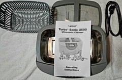 Lyman Turbo Sonic 2500 Ultrasonic Case Cleaner Firearm Parts Cleaner